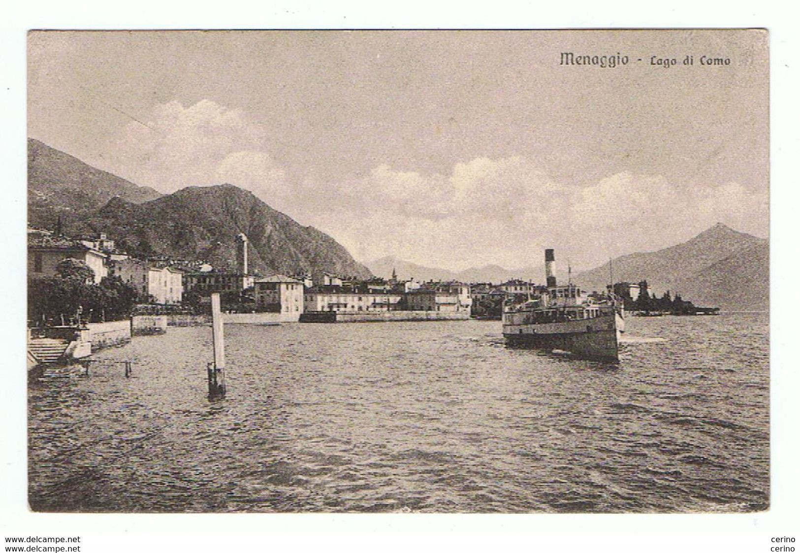 MENAGGIO (CO):  LAGO  DI  COMO  -  FP - Invasi D'acqua & Impianti Eolici