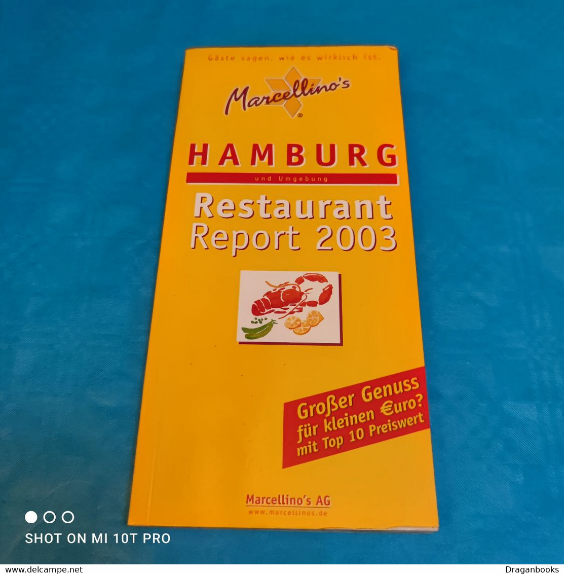 Hamburg - Restaurants Report 2003 - Hambourgo