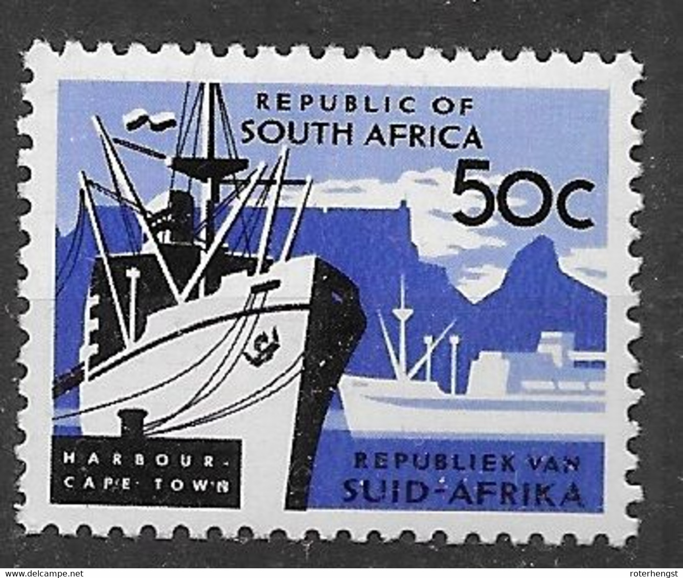 South Africa 1968 13 Euros Mnh** Ship - Ungebraucht