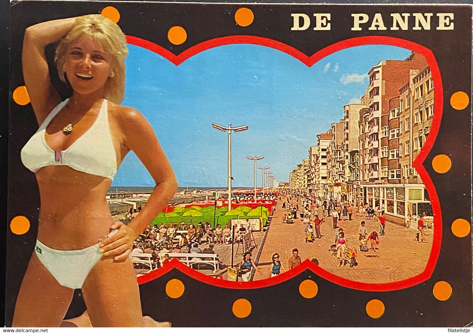 De Panne Zeedijk Gelopen 1977 - De Panne