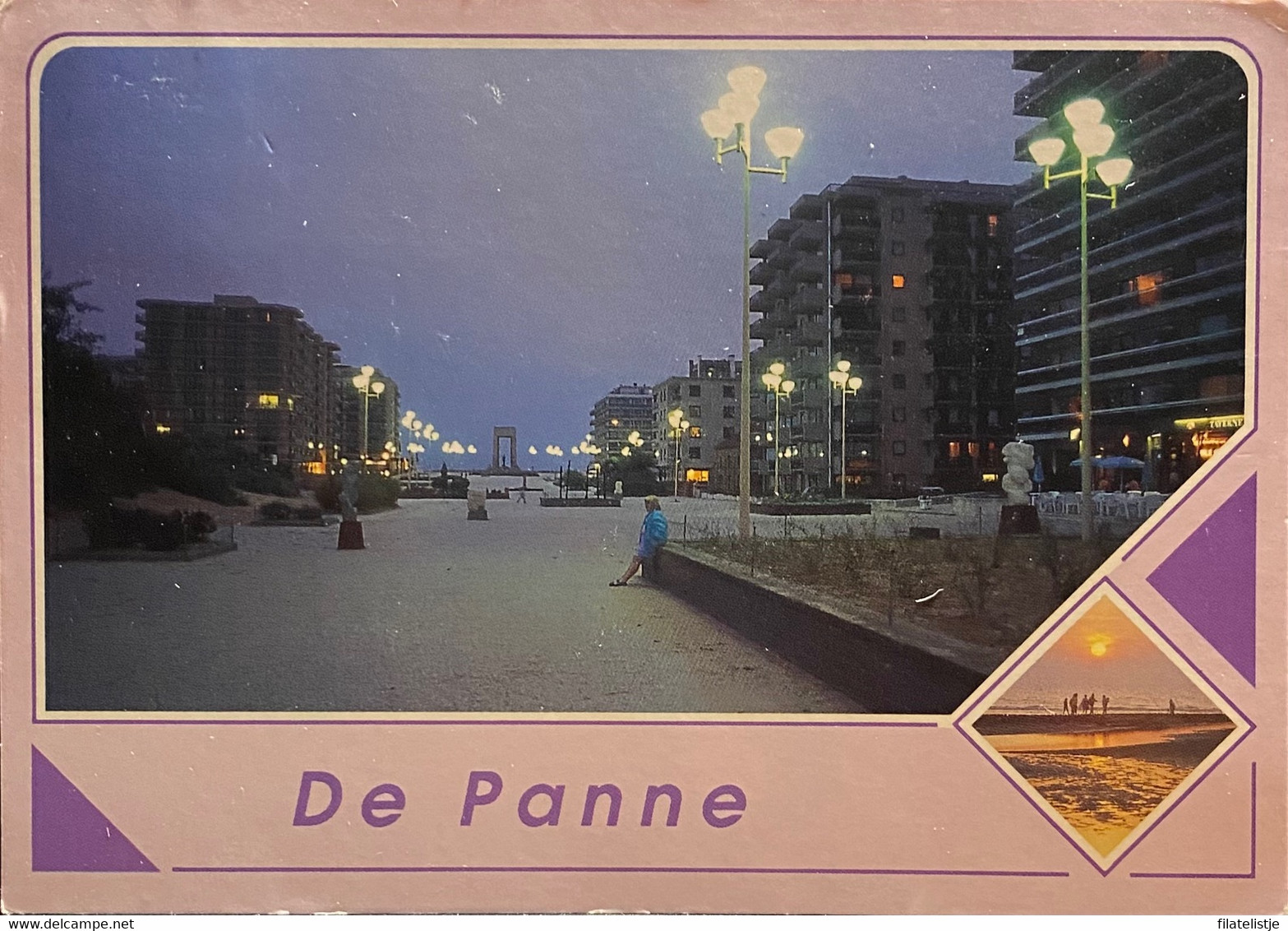 De Panne De Esplanade Gelopen 1996 - De Panne