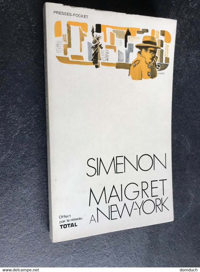 Presses Pocket  GEORGES SIMENON  Maigret à New-York 1972 - Simenon