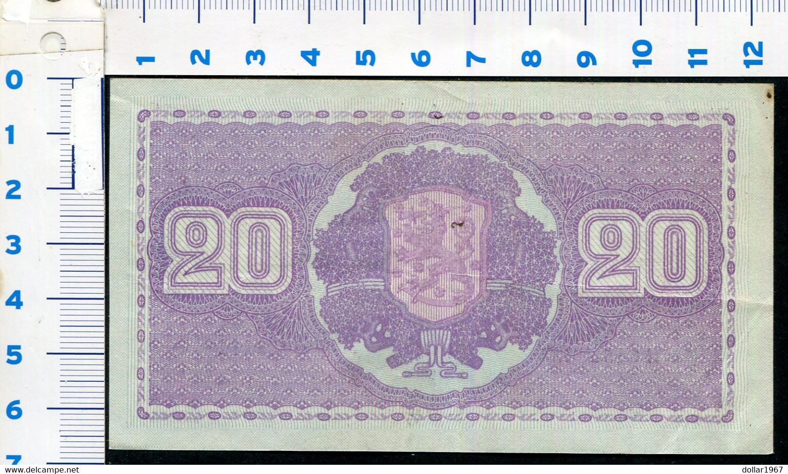 20 Markkaa Finland  Suomi  1939 - 1945  Circulation - Finland