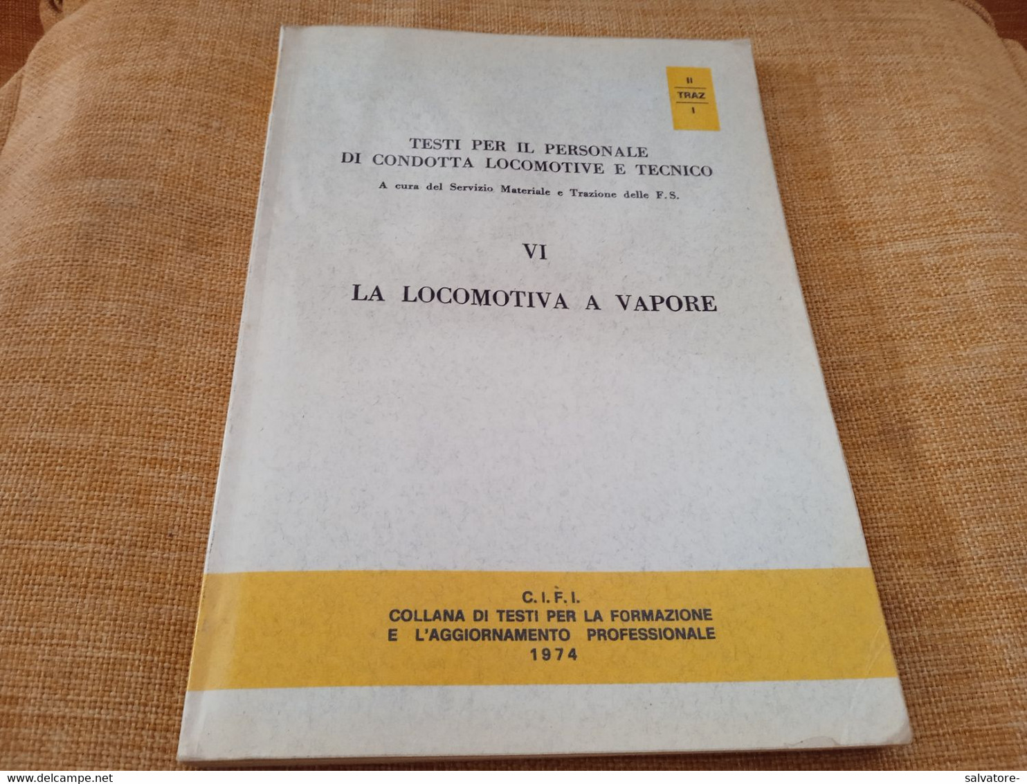 F.S. LA LOCOMOTIVA A VAPORE 1974 - Mathématiques Et Physique