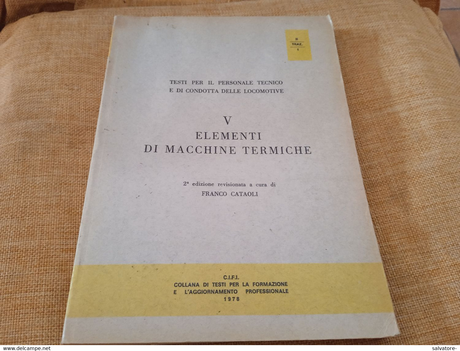 F.S. ELEMENTI DI MACCHINE TERMICHE 1978 - Wiskunde En Natuurkunde