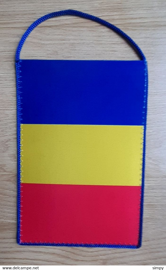 Pennant ROMANIA Handball Federation 17X24cm - Handball