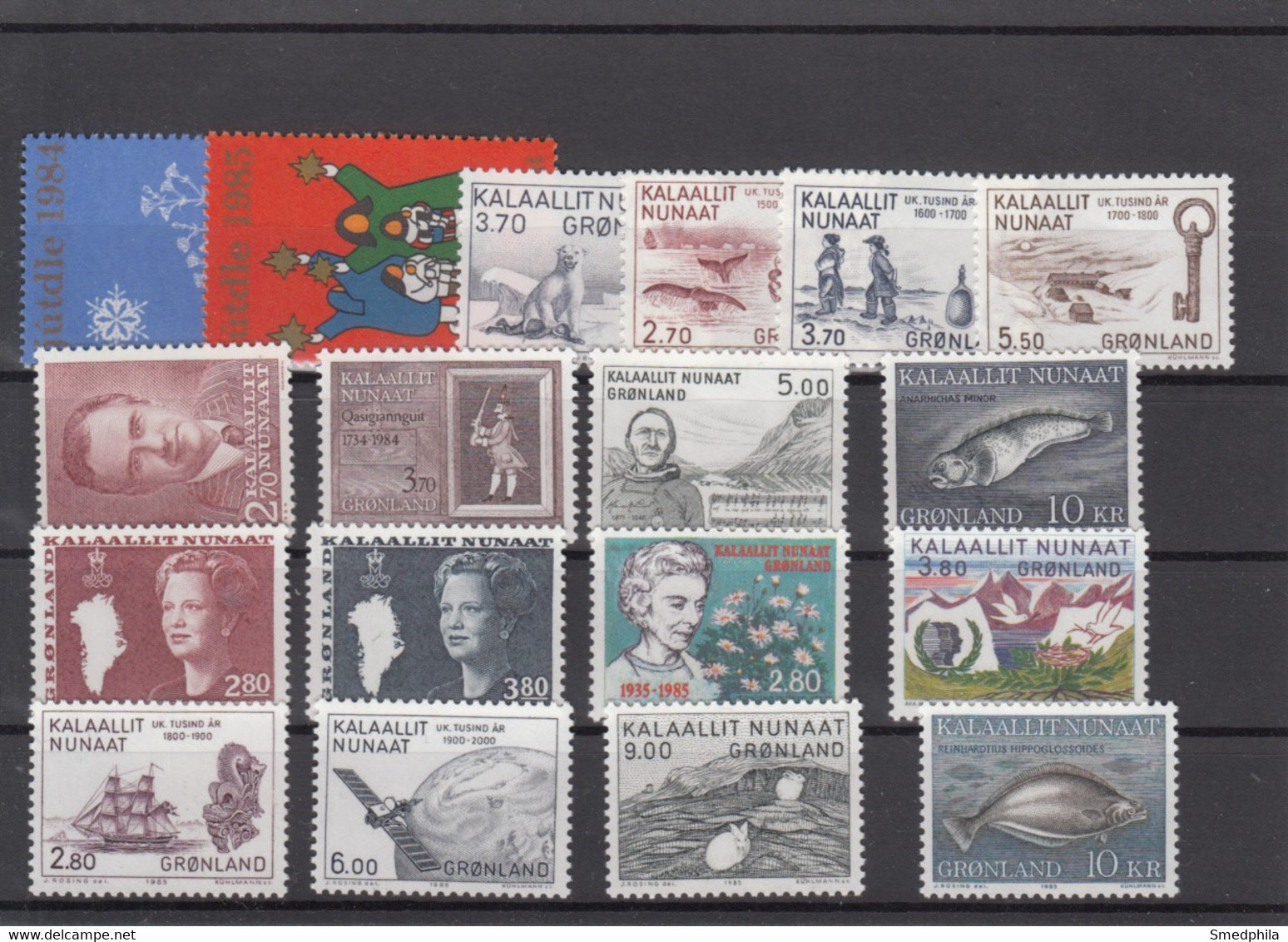 Greenland 1984-1985 - Full Years MNH ** - Années Complètes