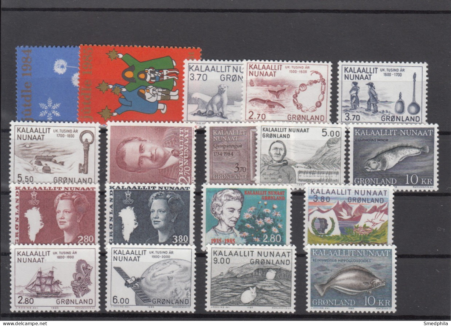 Greenland 1984-1985 - Full Years MNH ** - Años Completos