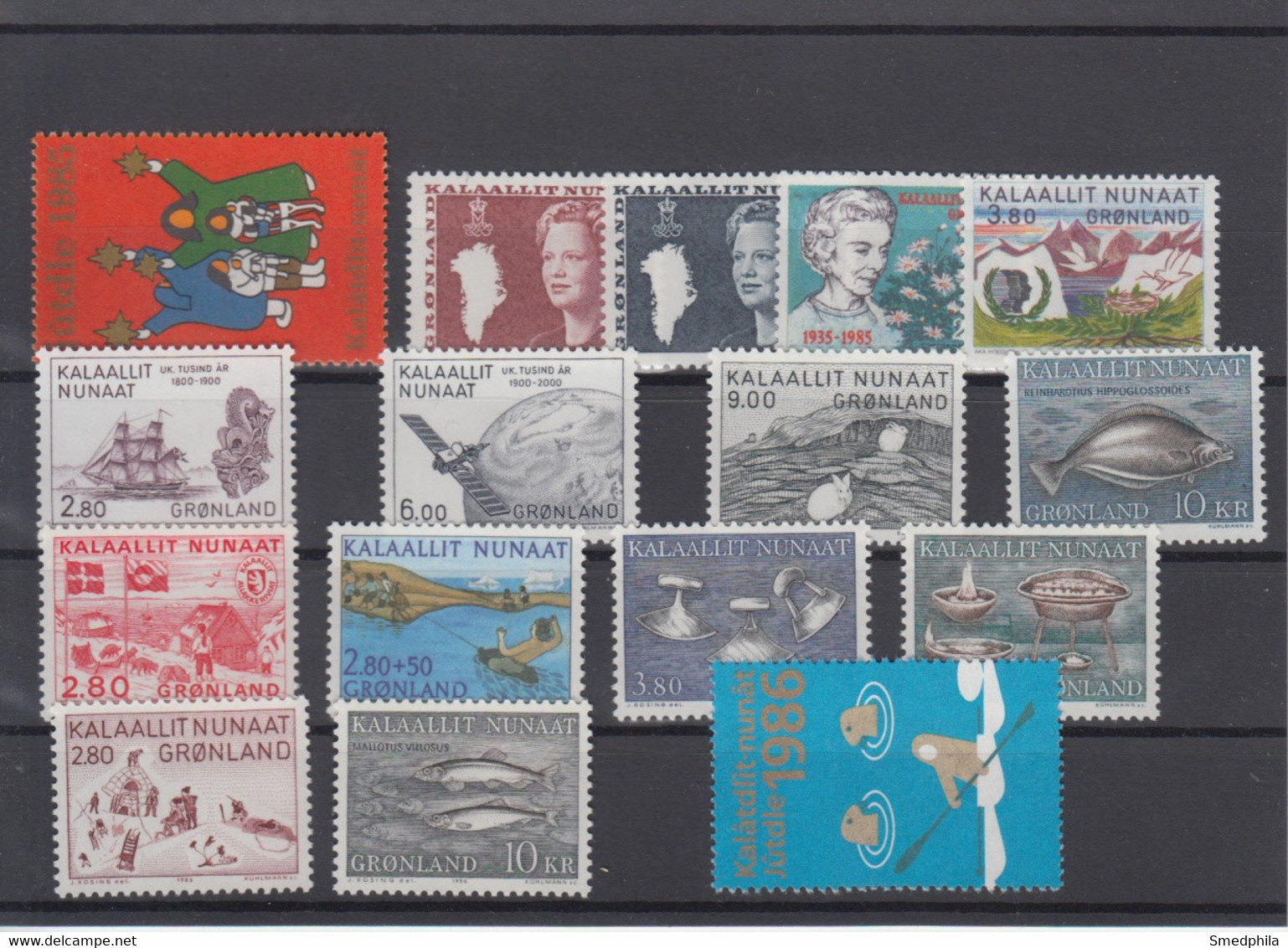 Greenland 1985-1986 - Full Years MNH ** - Años Completos