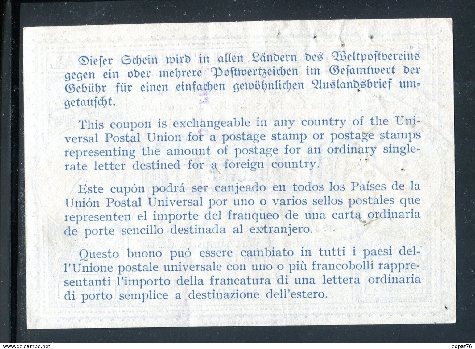 Coupon Réponse International De Corbigny En 1948 - D 219 - Coupons-réponse