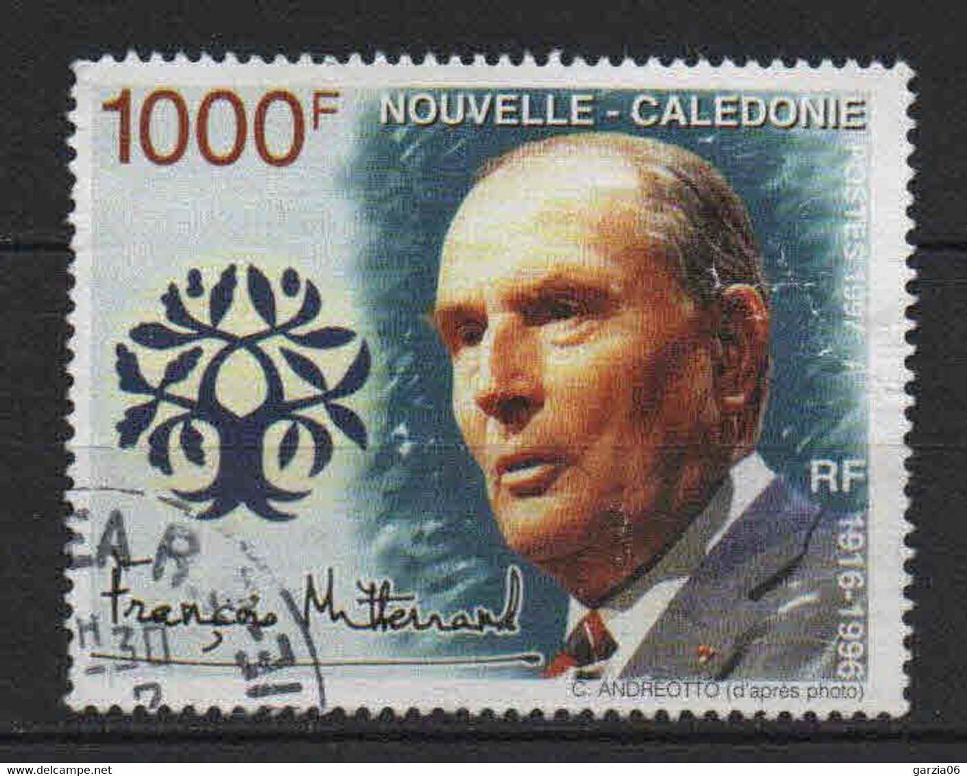 Nouvelle Calédonie  - 1997-  François Mitterrand  - N° 725 - Oblit - Used - Gebruikt