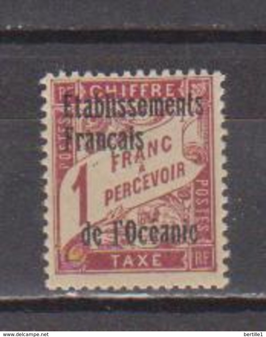 OCEANIE    N°  YVERT  :  TAXE  7  NEUF AVEC  CHARNIERES      ( Ch  3 / 20 ) - Postage Due