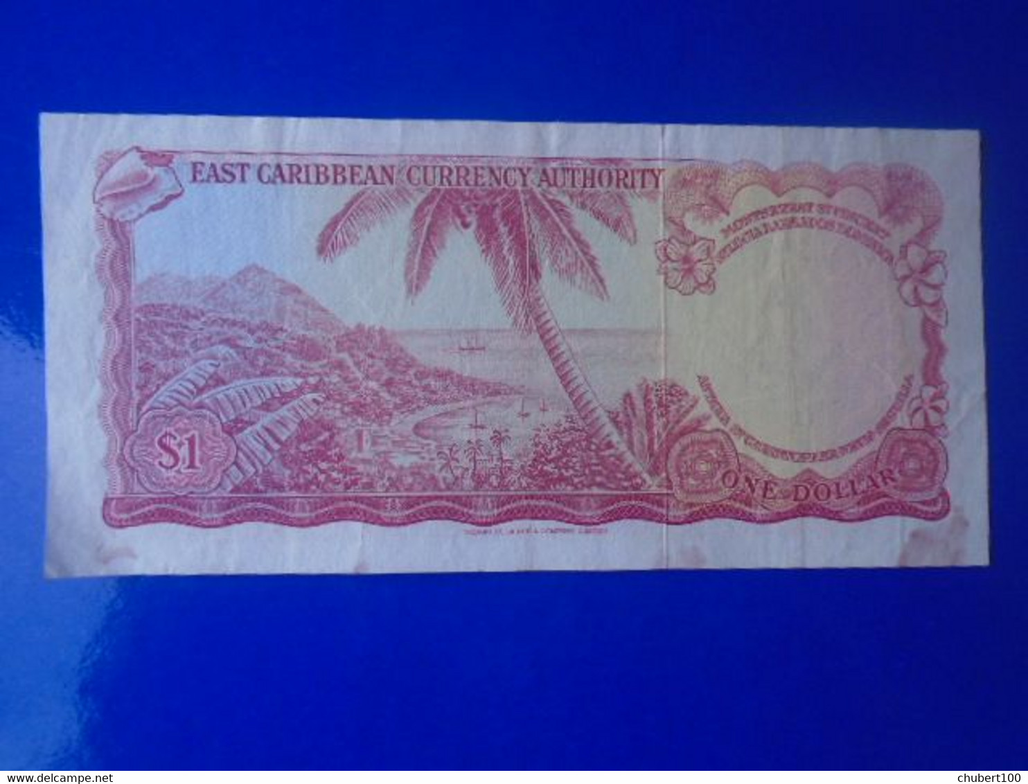 EAST CARIBBEAN  ,   P 13a, 1 Dollar , ND 1965, VF, Prefix A - East Carribeans