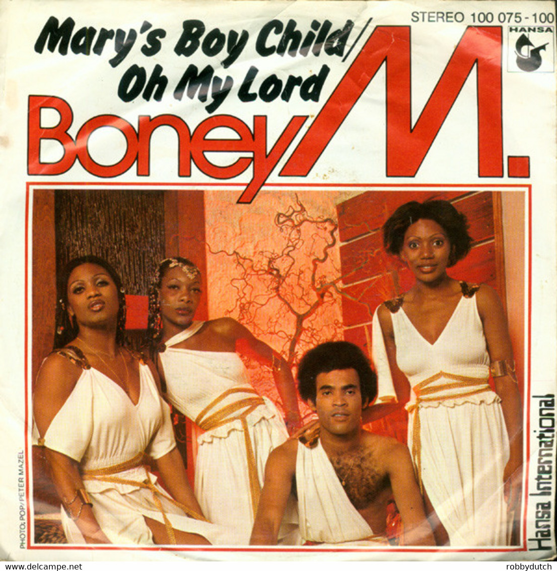 * 7" * BONEY M. - MARY'S BOY CHILD (Germany 1978) - Canzoni Di Natale