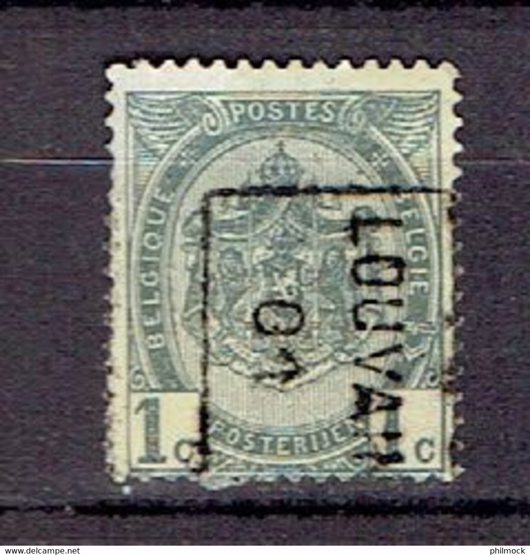 Préo - Voorgestempelde Postzegels 358B Louvain 1901 Timbre N°53 - Rollo De Sellos 1894-99