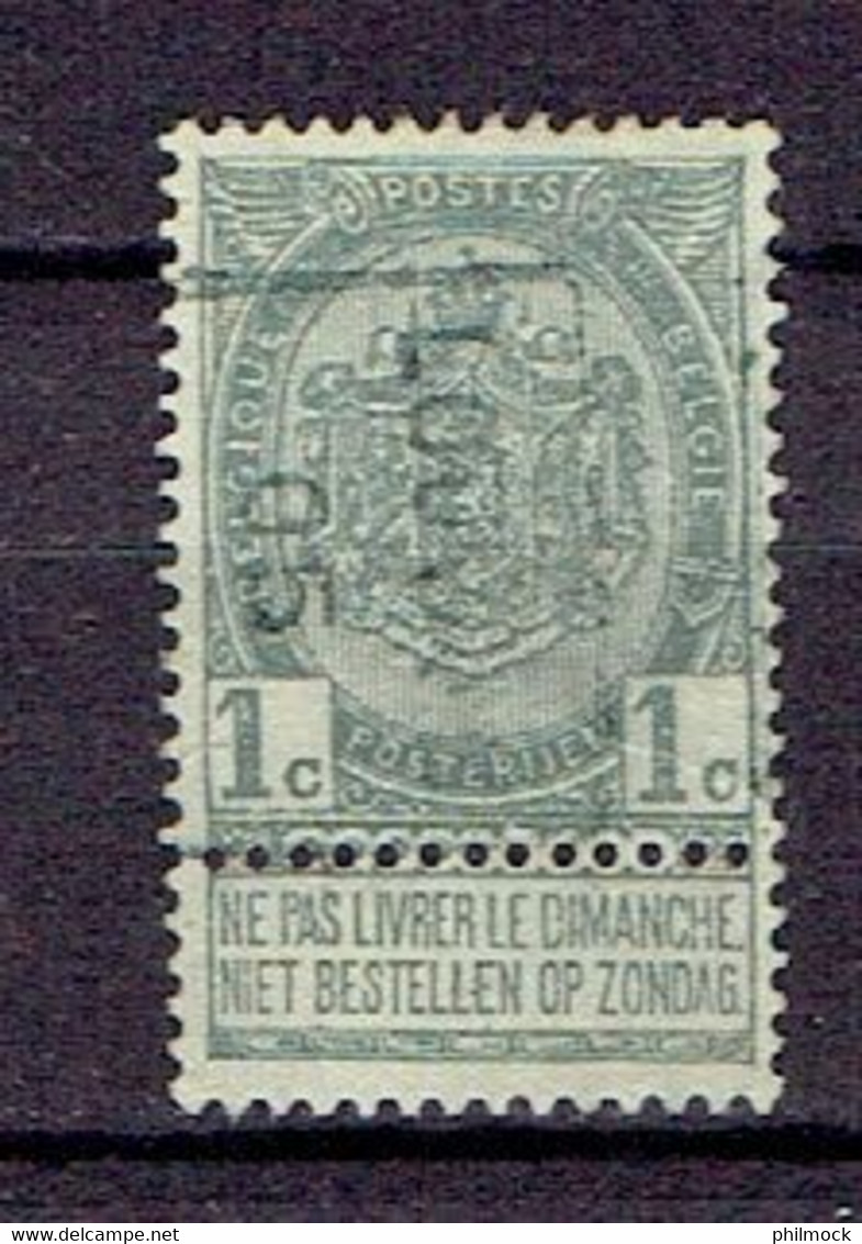 Préo - Voorgestempelde Postzegels 677B Louvain 1905 Timbre N°53 - Rollo De Sellos 1894-99