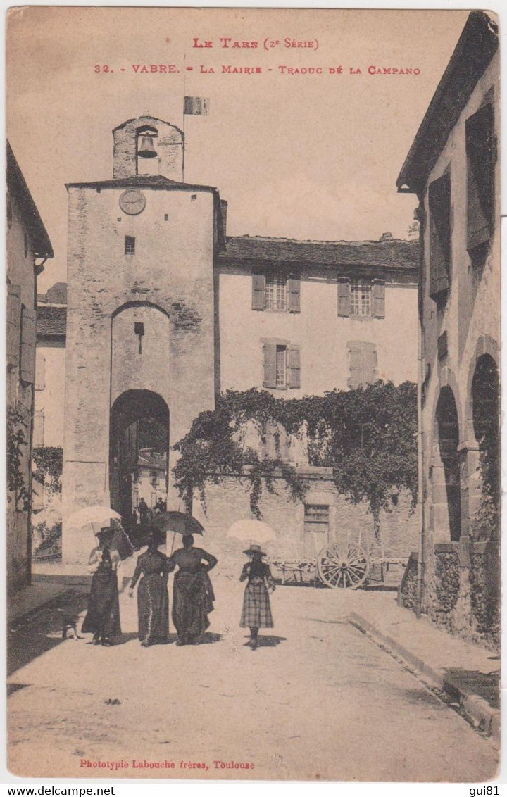 CPA - VABRE - Tour De L'Horloge - Vabre