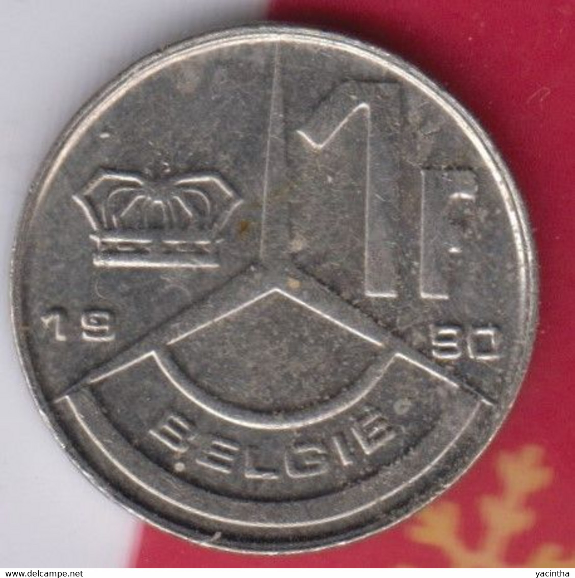 @Y@  België   1 Frank    1990     (4926) - 20 Francs