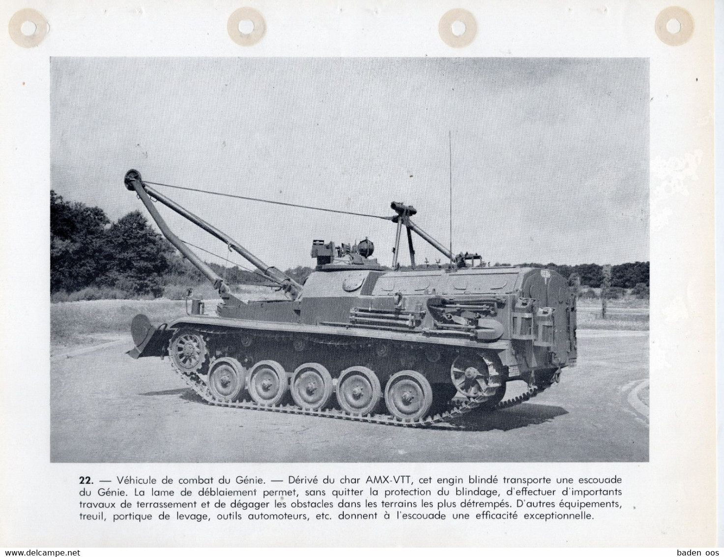 AMX 13 Véhicule De Combat Du Génie - Véhicules