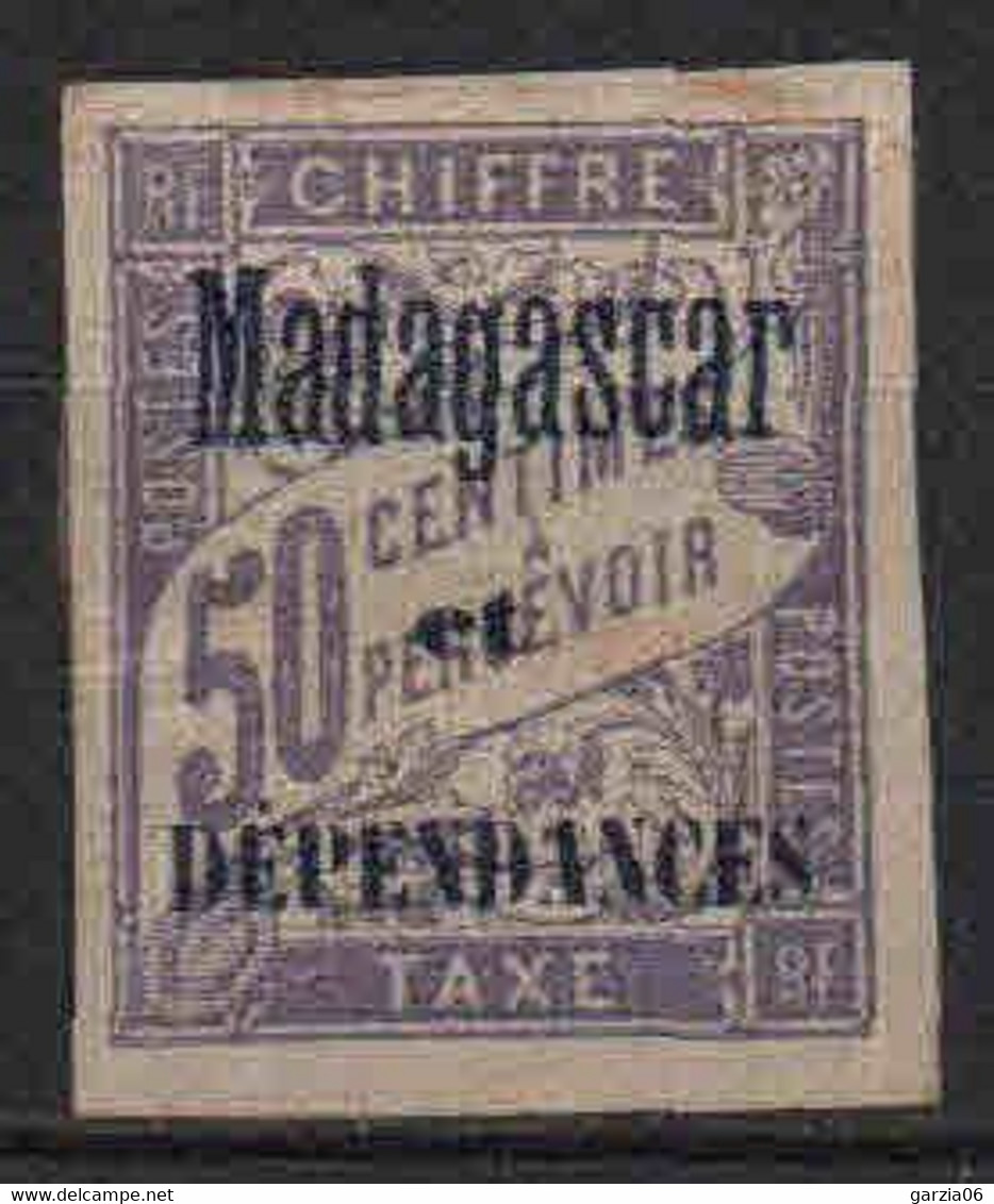 Madagascar  - 1896 -Tb Taxe Des Colonies Surch  -   N° 6 - Neufs * - MLH - Impuestos