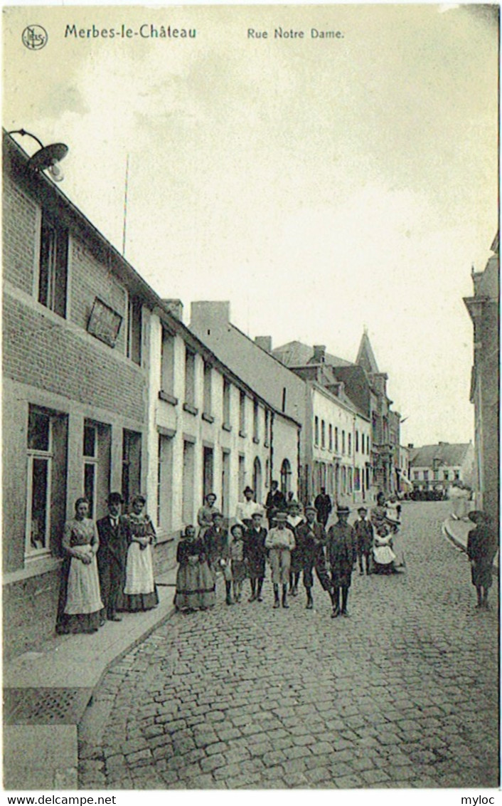 Merbes-le-Château. Rue Notre Dame. - Merbes-le-Château