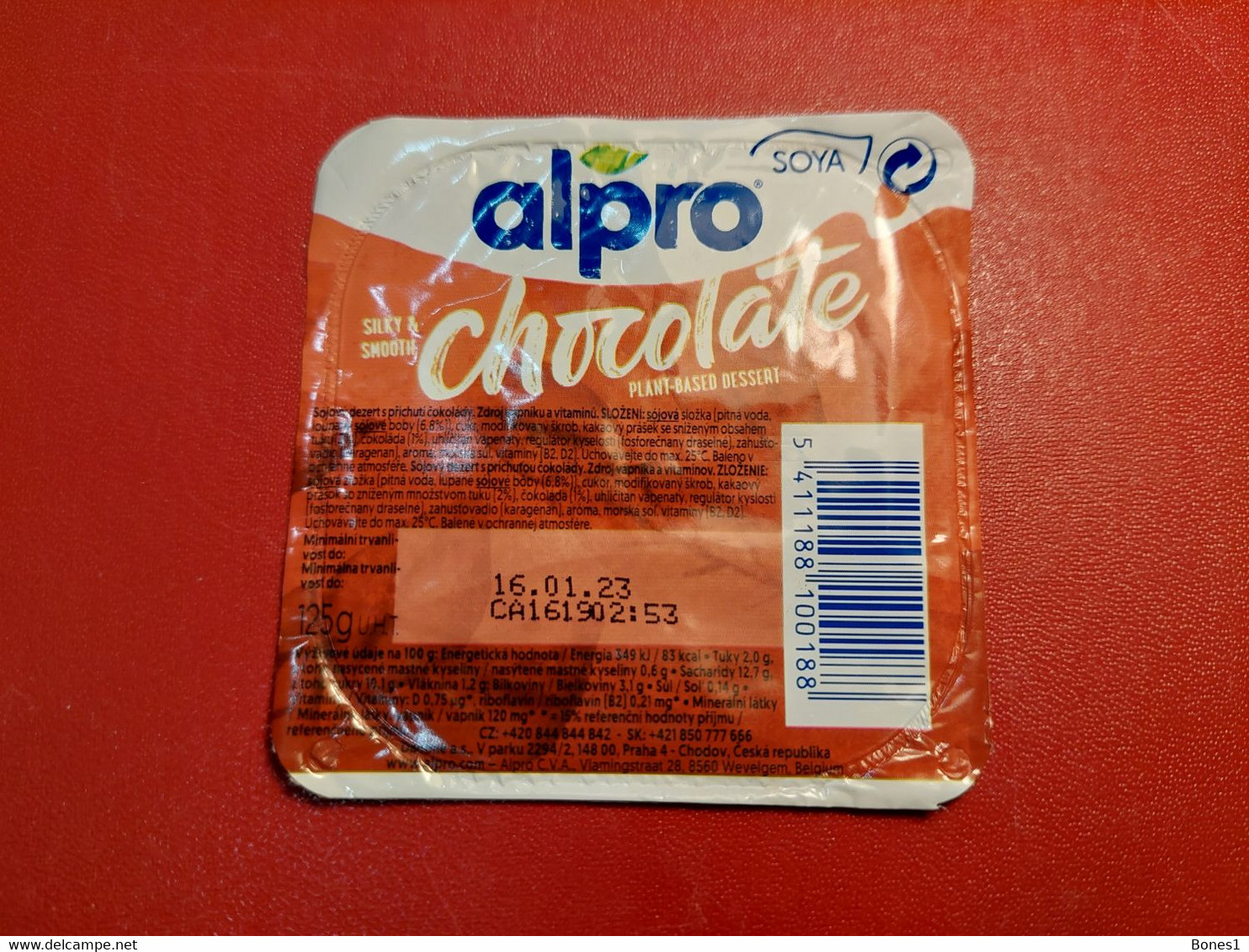 Alpro Yogurt Top - Milchdeckel - Kaffeerahmdeckel