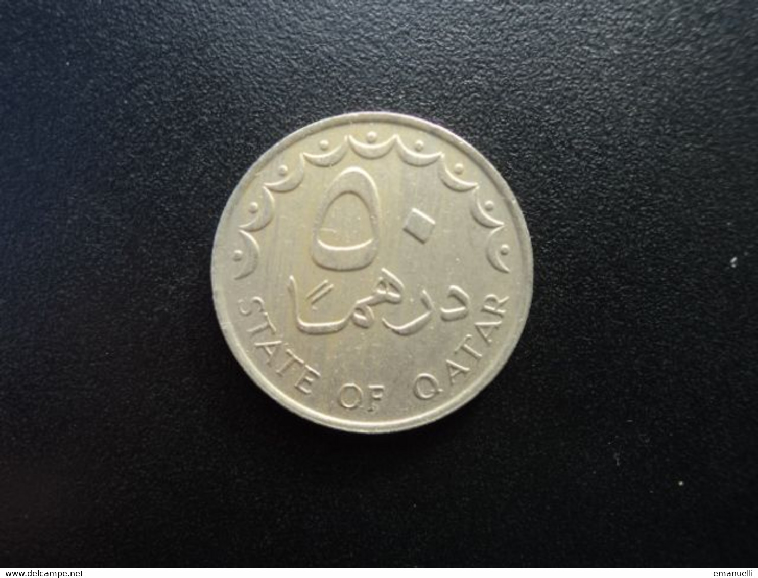 QATAR : 50 DIRHAMS   1990 - 1410    KM 5      SUP - Qatar