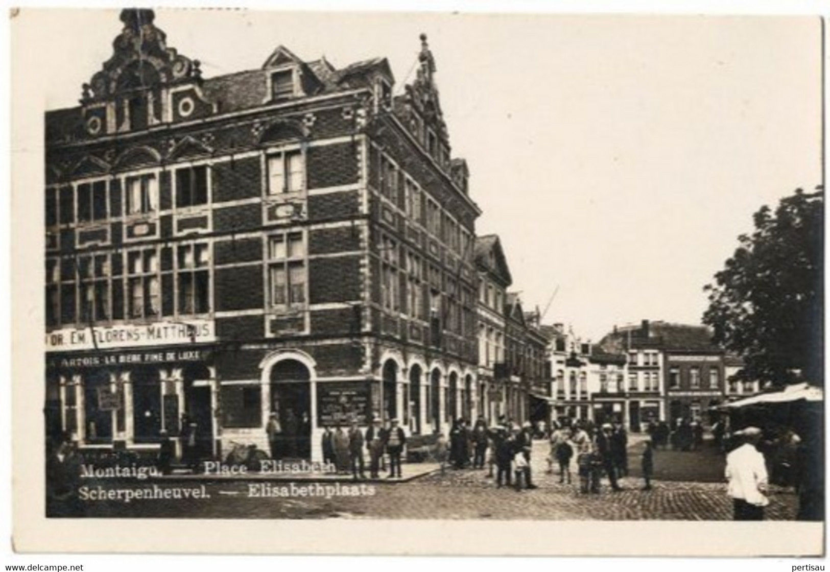 Elisabethplaats Fotokaart - Scherpenheuvel-Zichem