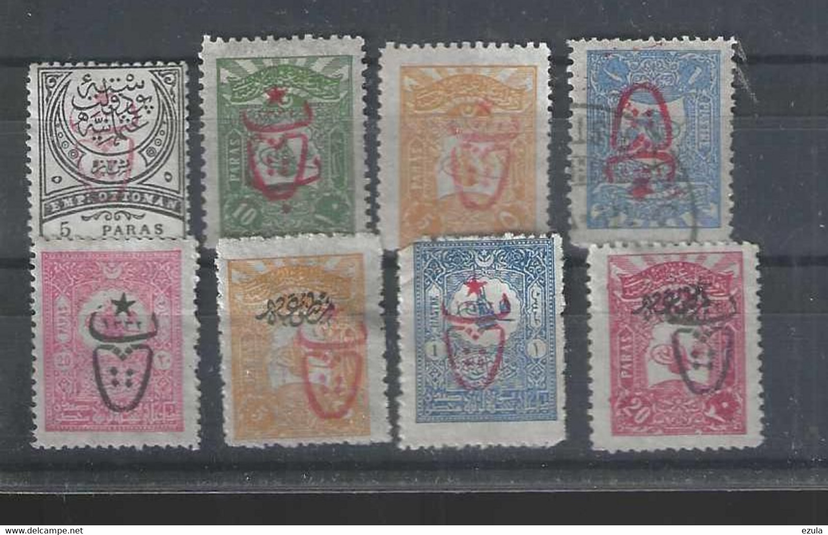 Timbres De 1917 Avec Surcharge  Obltéré - ...-1858 Prephilately