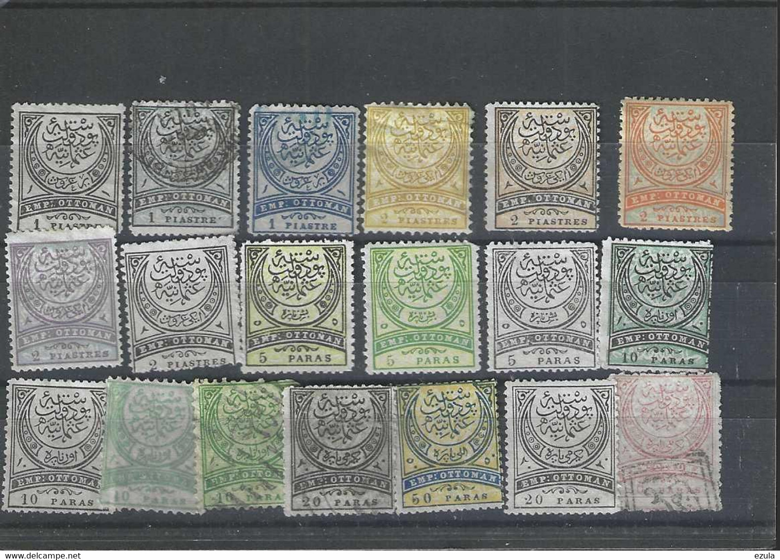 Timbres De 1876-77  Neuf Sans Gomme - ...-1858 Prephilately