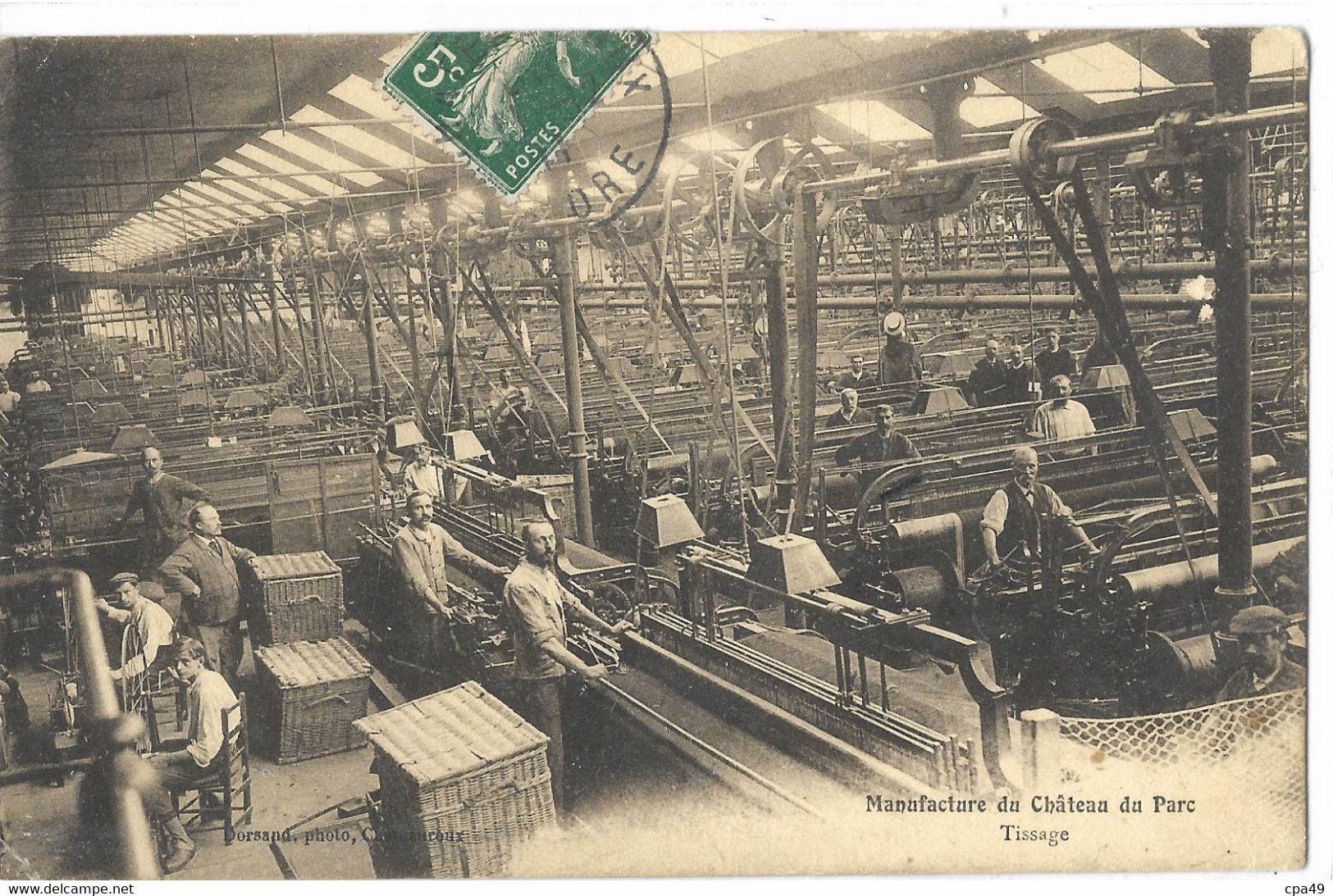 36   CHATEAUROUX  MANUFACTURE   DU  CHATEAU  DU  PARC - Chateauroux