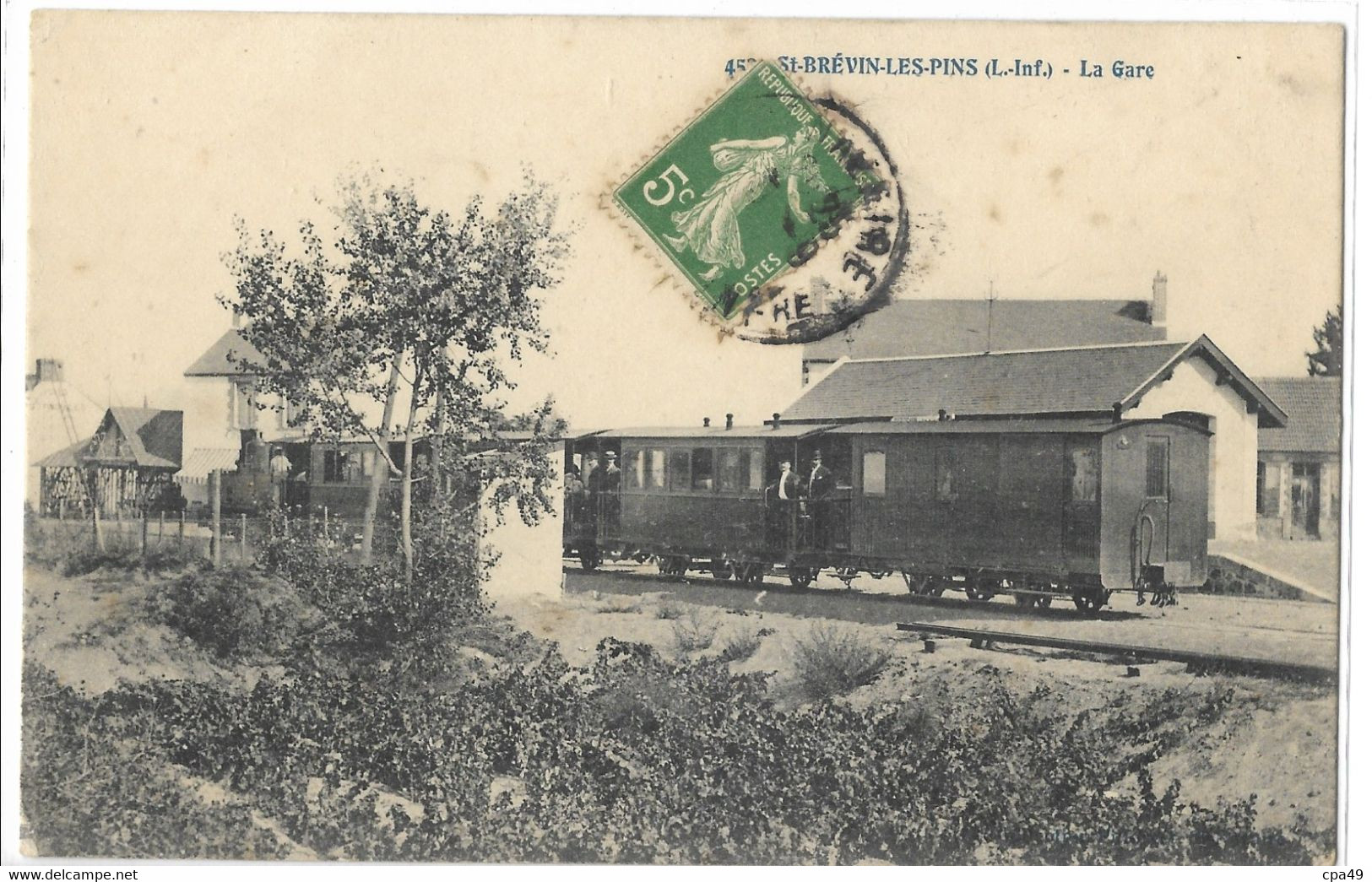 44   ST - BREVIN - LES - PINS  LA  GARE - Saint-Brevin-les-Pins