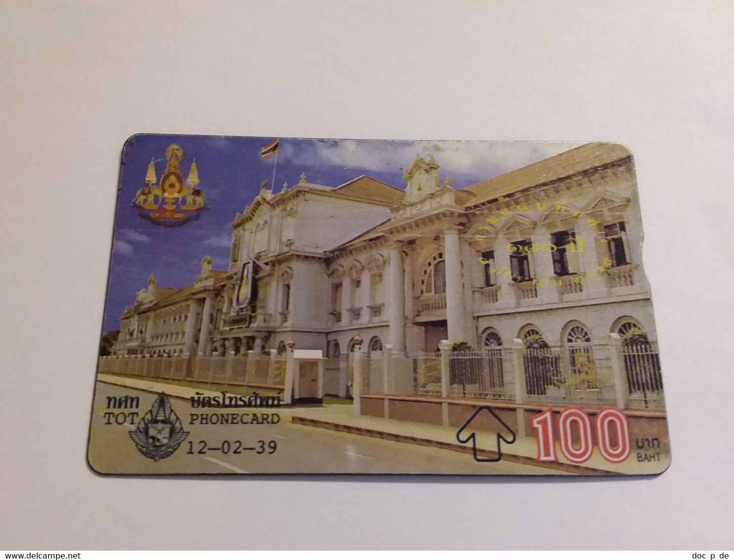 Thailand  - L&G - TOT - T 224 Army Mapping Division 110th Anniversary 100 Baht 512H - Thaïland