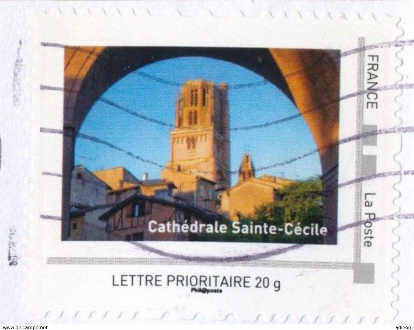France-IDTimbres - Cathédrale Ste-Cécile Albi - YT IDT 7 Sur Lettre Du 20-01-2012 - Lettres & Documents