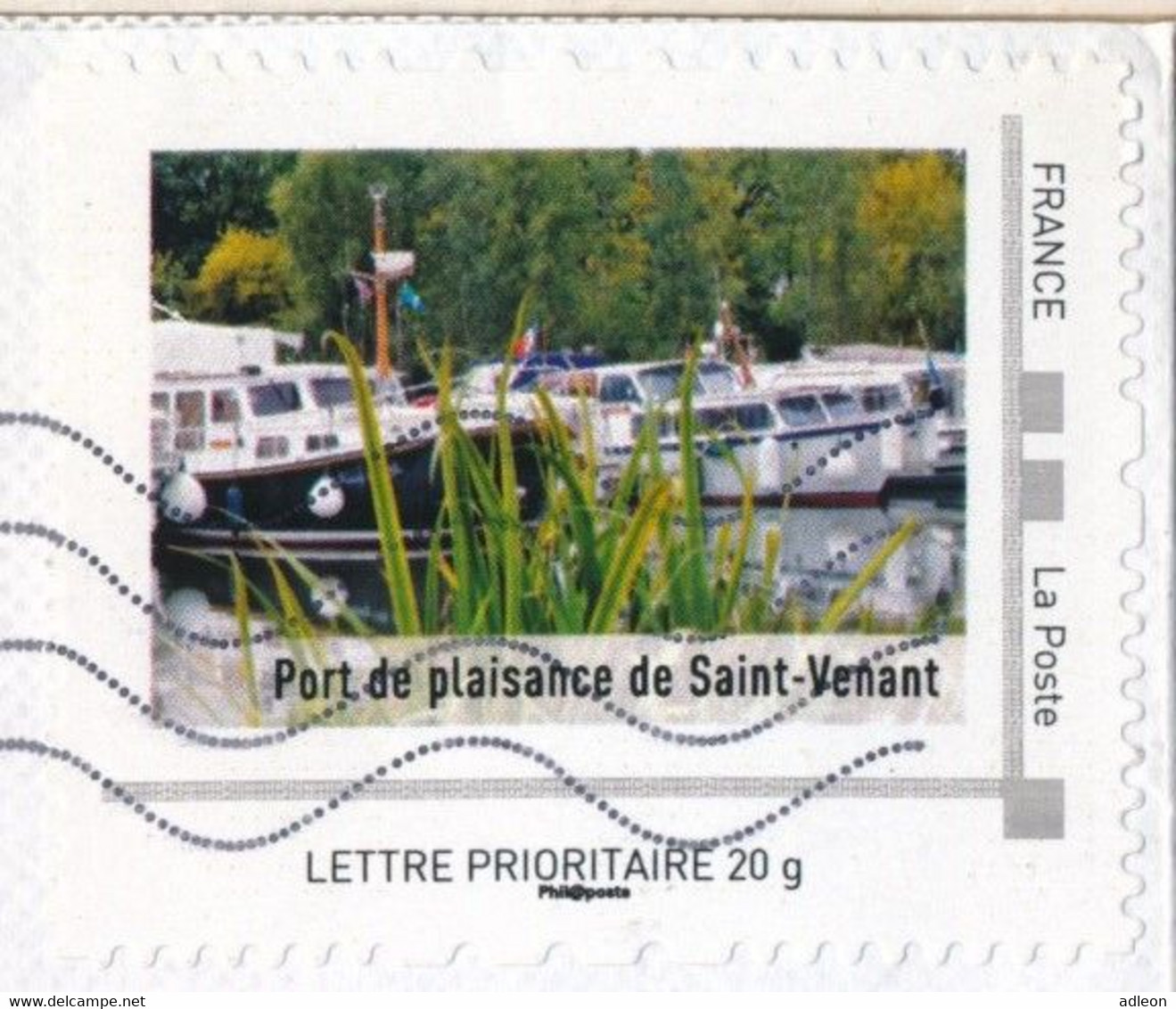 France-IDTimbres - Port De Plaisance De Saint-Venant - YT IDT 7 Sur Lettre Du 23-04-2012 - Lettres & Documents