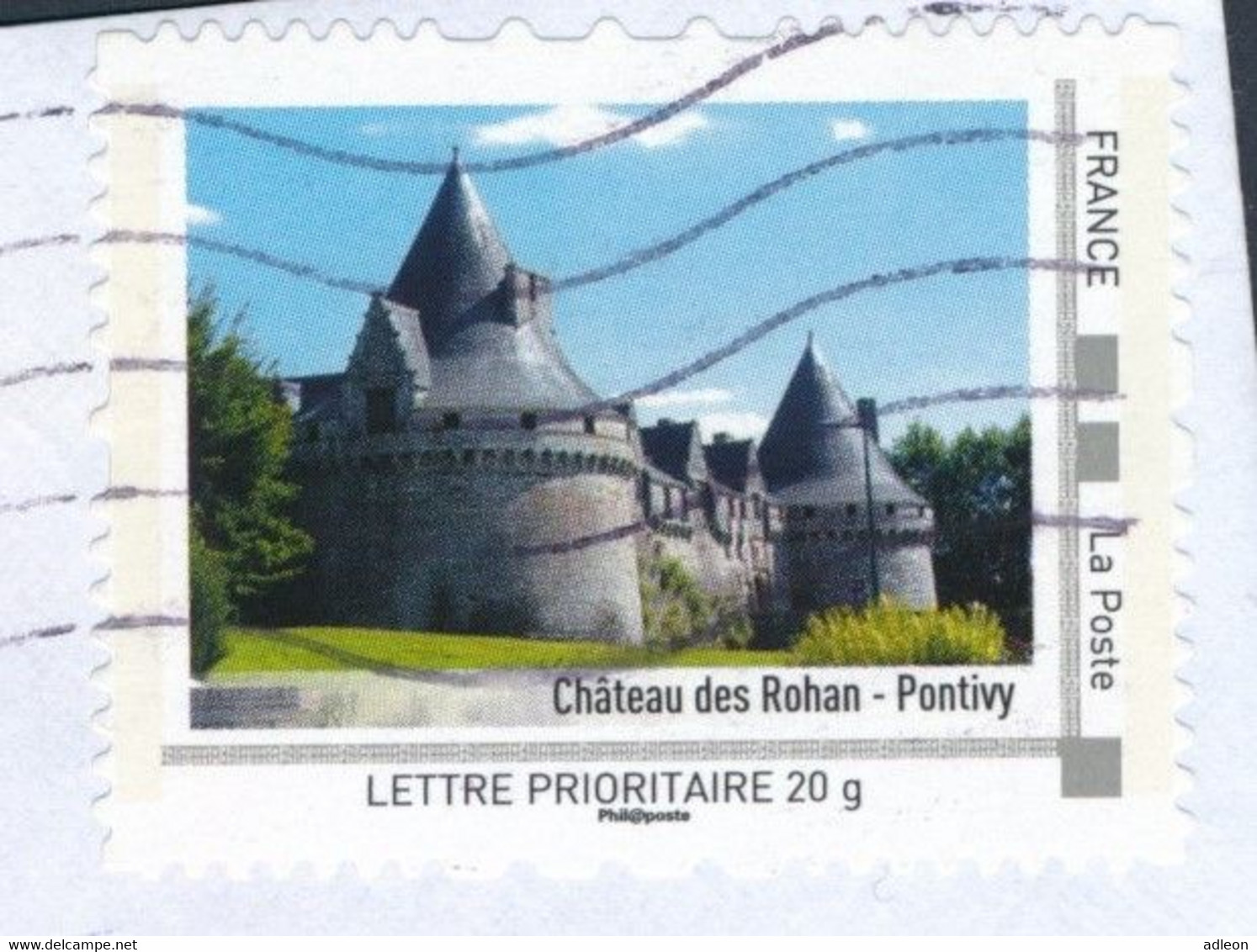 France-IDTimbres - Château Des Rohan - Pontivy - YT IDT 7 Sur Lettre Du 29-03-2012 - Briefe U. Dokumente