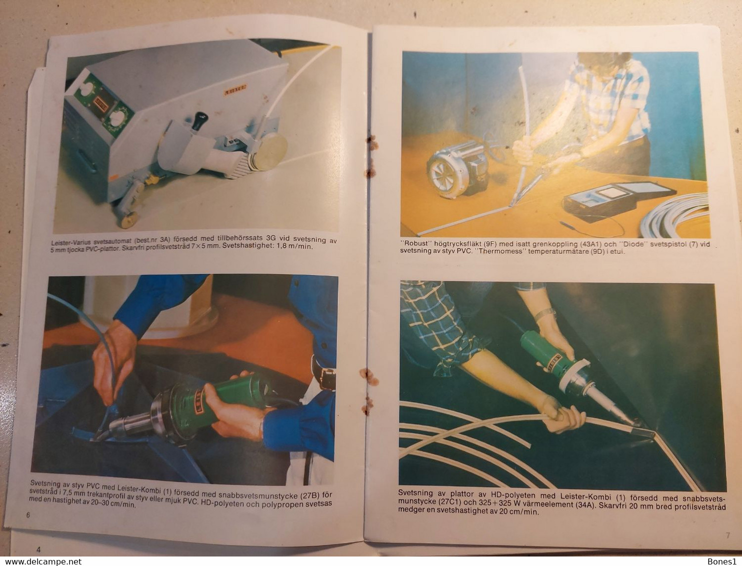 Tools Technical Plans 1978 - Macchine