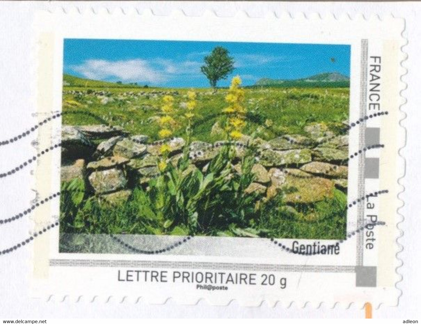 France-IDTimbres - Gentiane - YT IDT 7 Sur Lettre Du 19-10-2012 - Lettres & Documents