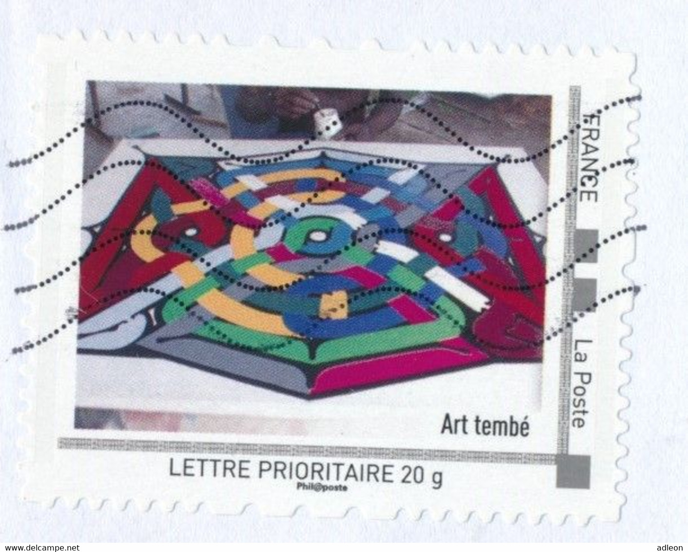 France-IDTimbres - Art Tembé - YT IDT 7 Sur Lettre Du 18-12-2012 - Brieven En Documenten