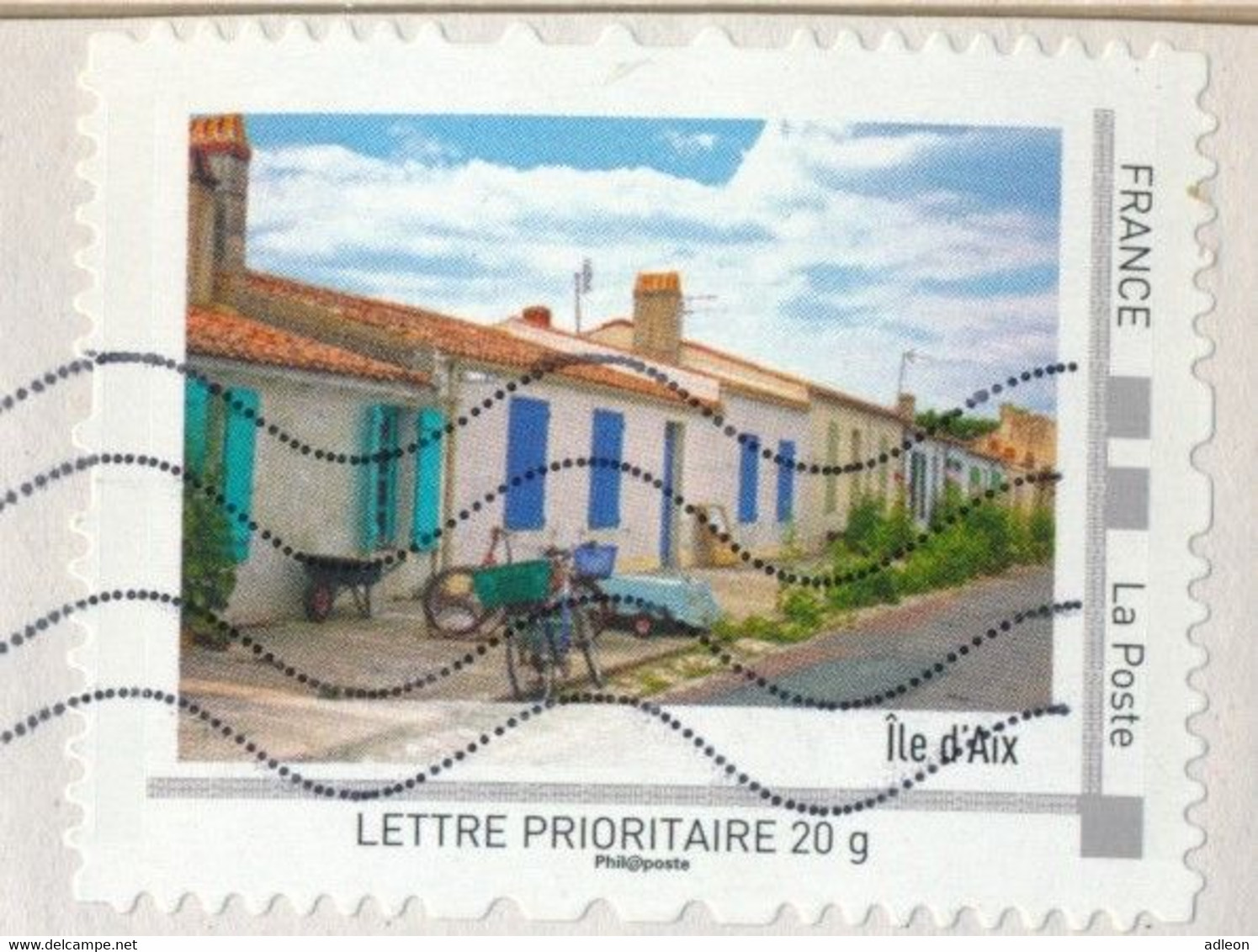 France-IDTimbres - Ile D'Aix - YT IDT 7 Sur Lettre Du 12-12-2012 - Briefe U. Dokumente