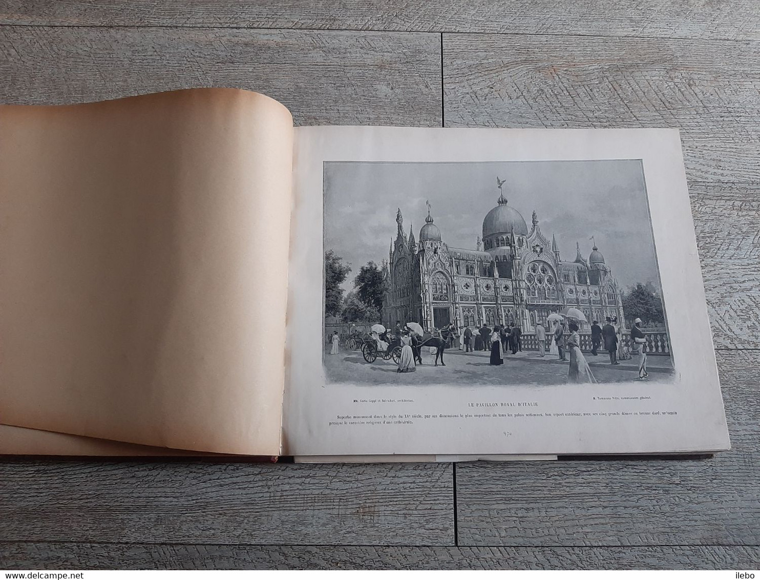 Panorama De L'exposition De 1900 à Paris Photos - Parijs