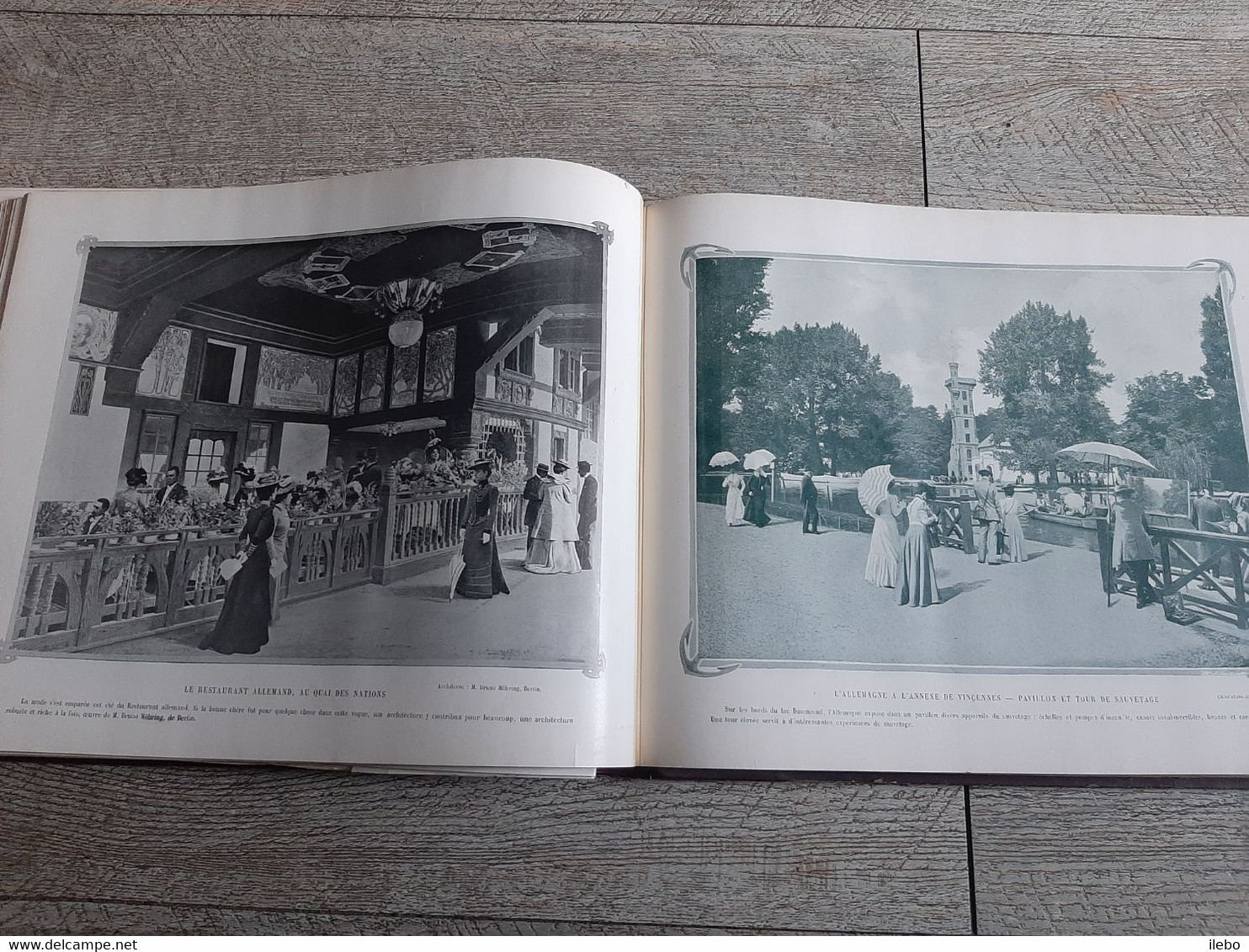 panorama de l'exposition de 1900 à paris photos