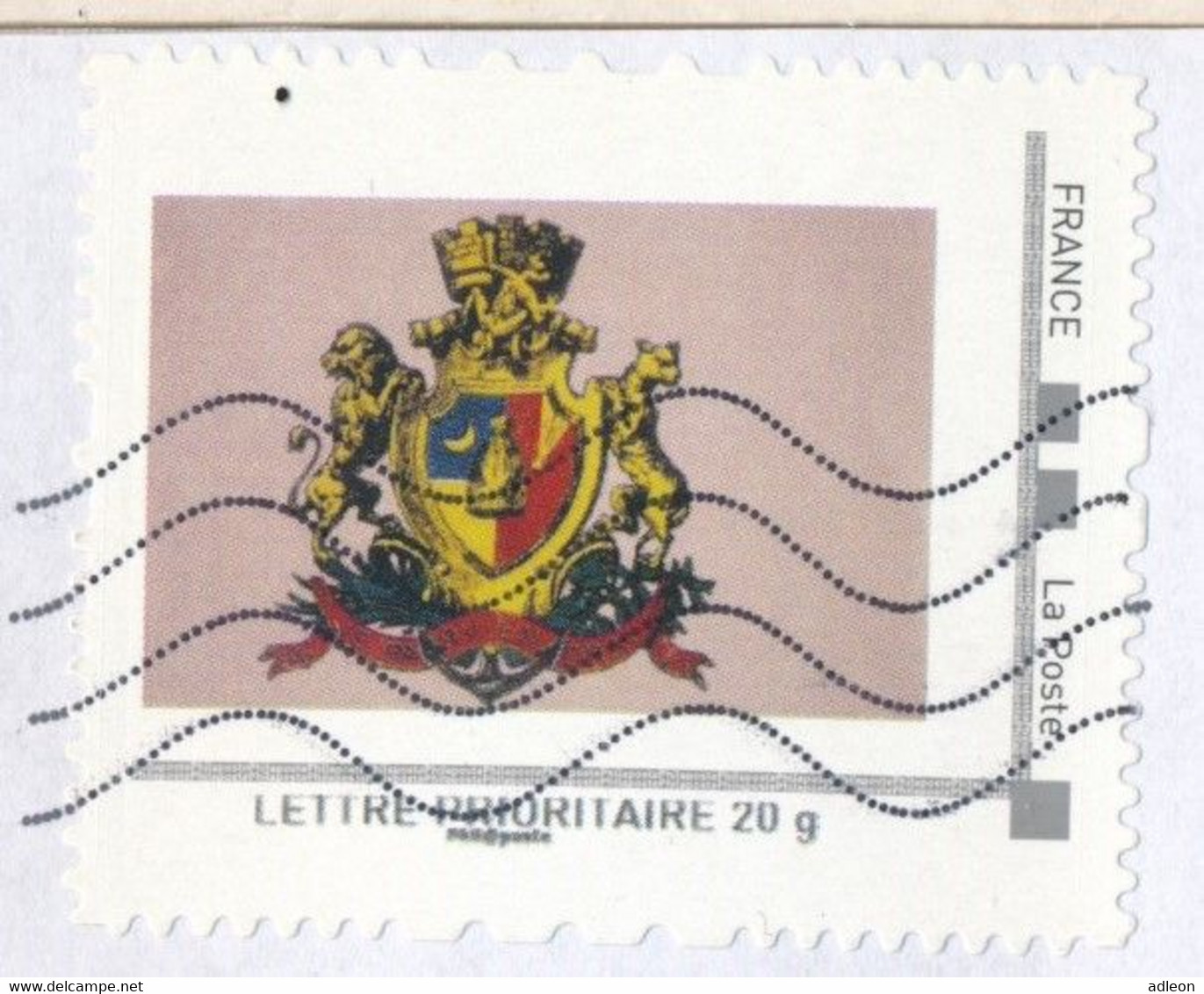 France-IDTimbres - Blason Des CRS 194 - YT IDT 7 Sur Lettre Du 30-01-2013 - Lettres & Documents