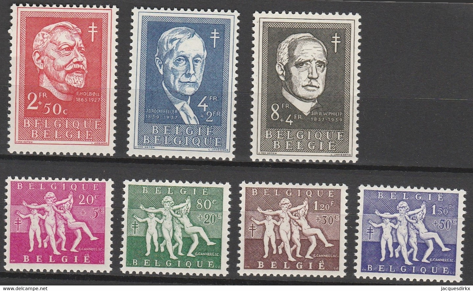 Belgie  .   OBP   .    979/985      .    **   .    Postfris   .  /  .   Neuf Avec Gomme Et SANS Charnière - Nuevos