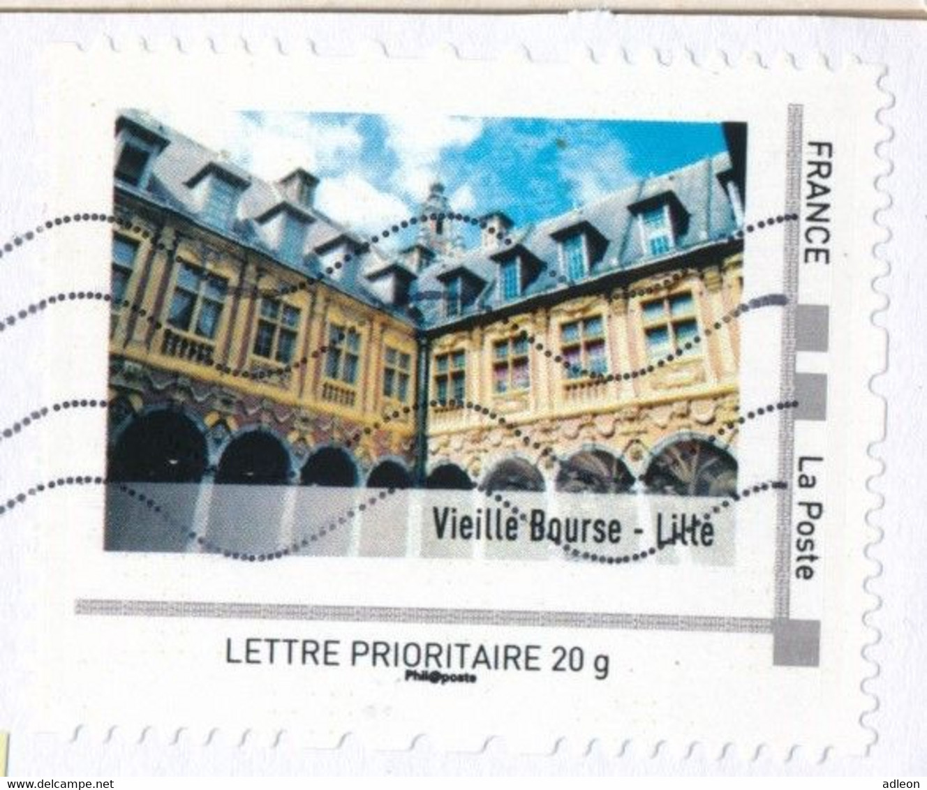 France-IDTimbres - Vieille Bourse - Lille - YT IDT 7 Sur Lettre Du 21-02-2013 - Brieven En Documenten