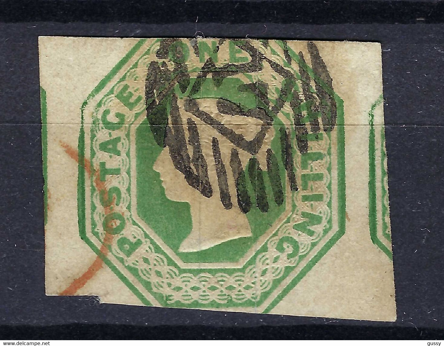 GRANDE BRETAGNE 1847-54: Le Y&T 7, Obl. "17" (London City), 2 Voisins, Forte Cote - Used Stamps