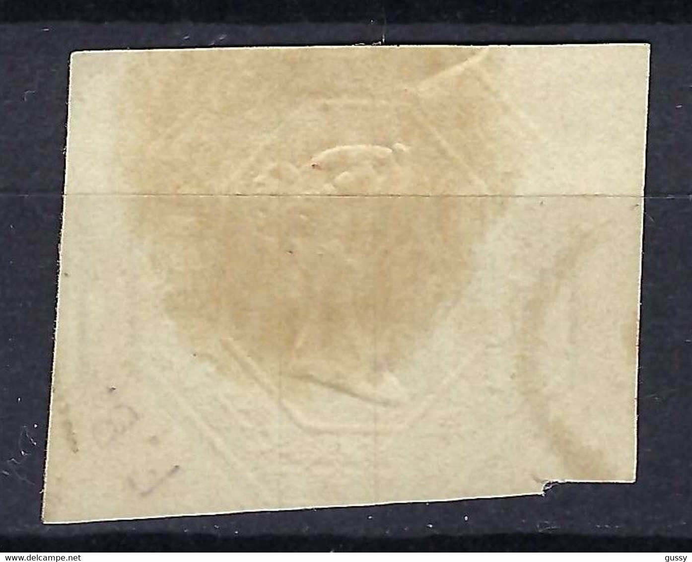 GRANDE BRETAGNE 1847-54: Le Y&T 7, Obl. "17" (London City), 2 Voisins, Forte Cote - Used Stamps