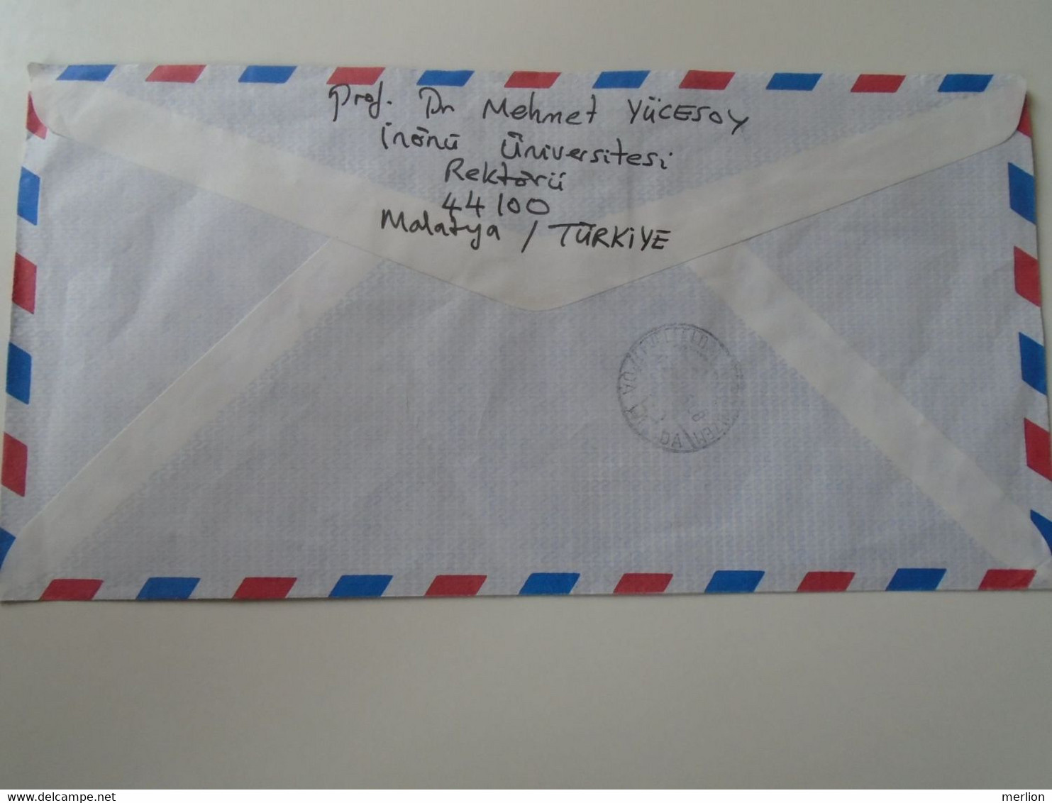 ZA400.7  Türkiye  Registered Airmail Cover  1994 Malatya - Sent To Hungary - Lettres & Documents