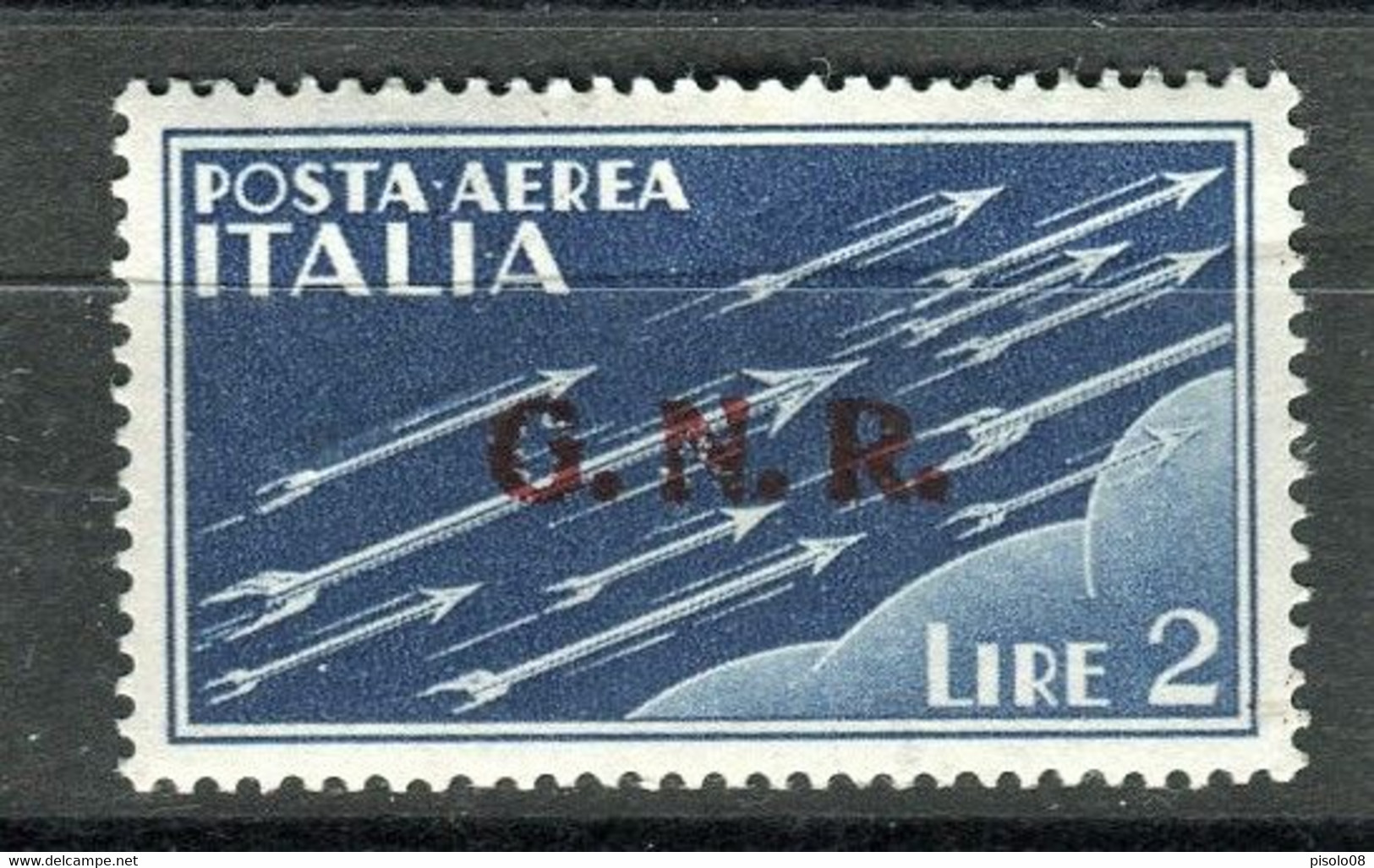 RSI 1944 POSTA AEREA 2 LIRE ** MNH - Taxe