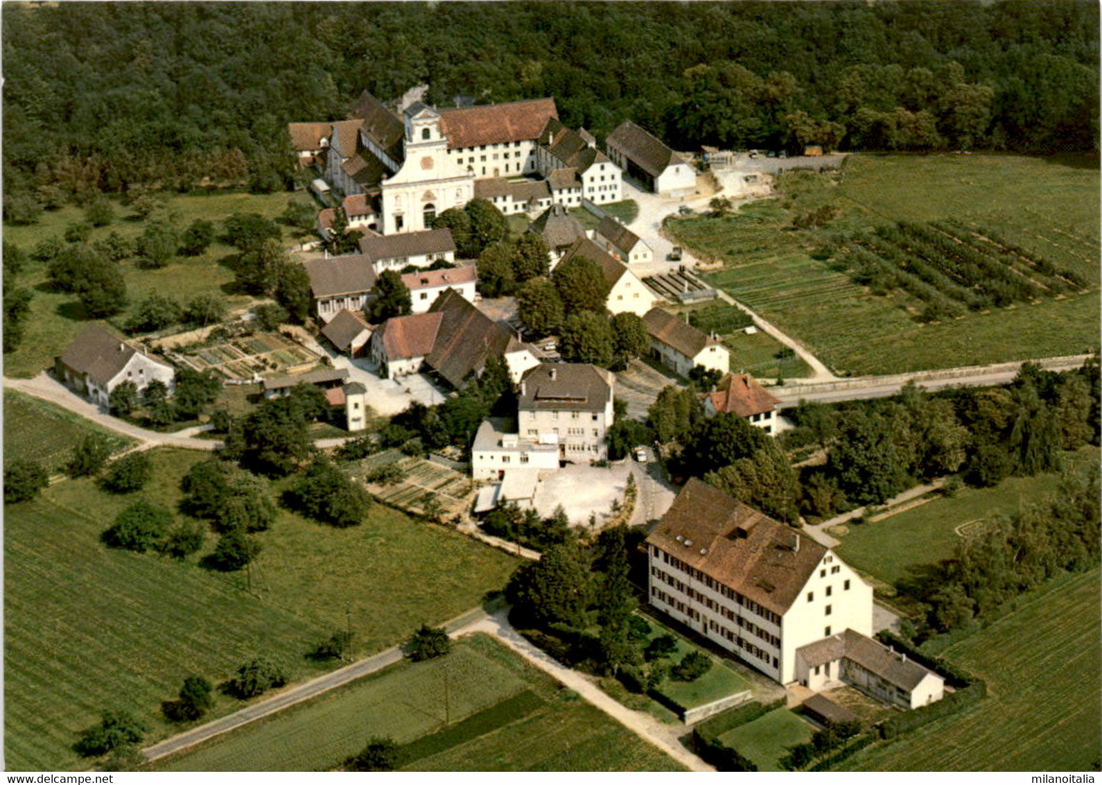 Mariastein - Flugaufnahme (1018) - Metzerlen-Mariastein